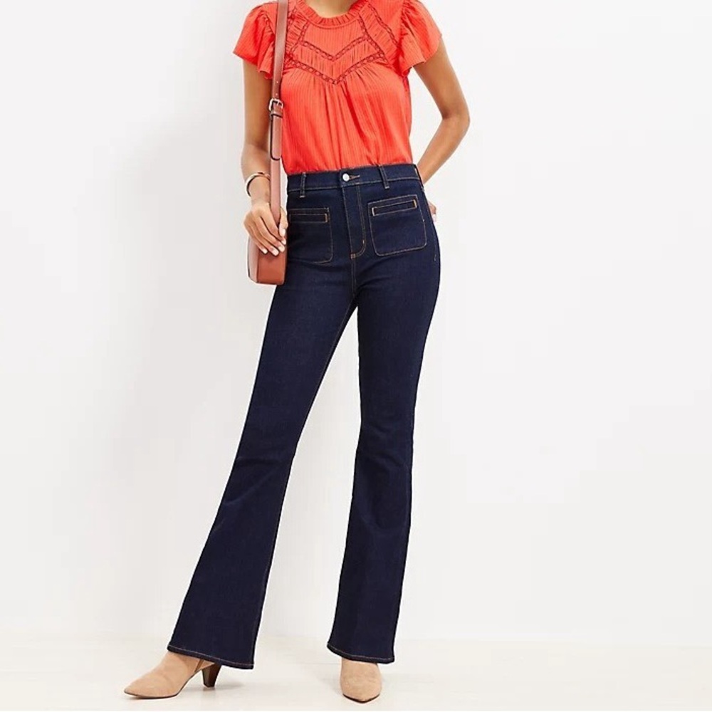LOFT Slim Flare Denim (12/31)